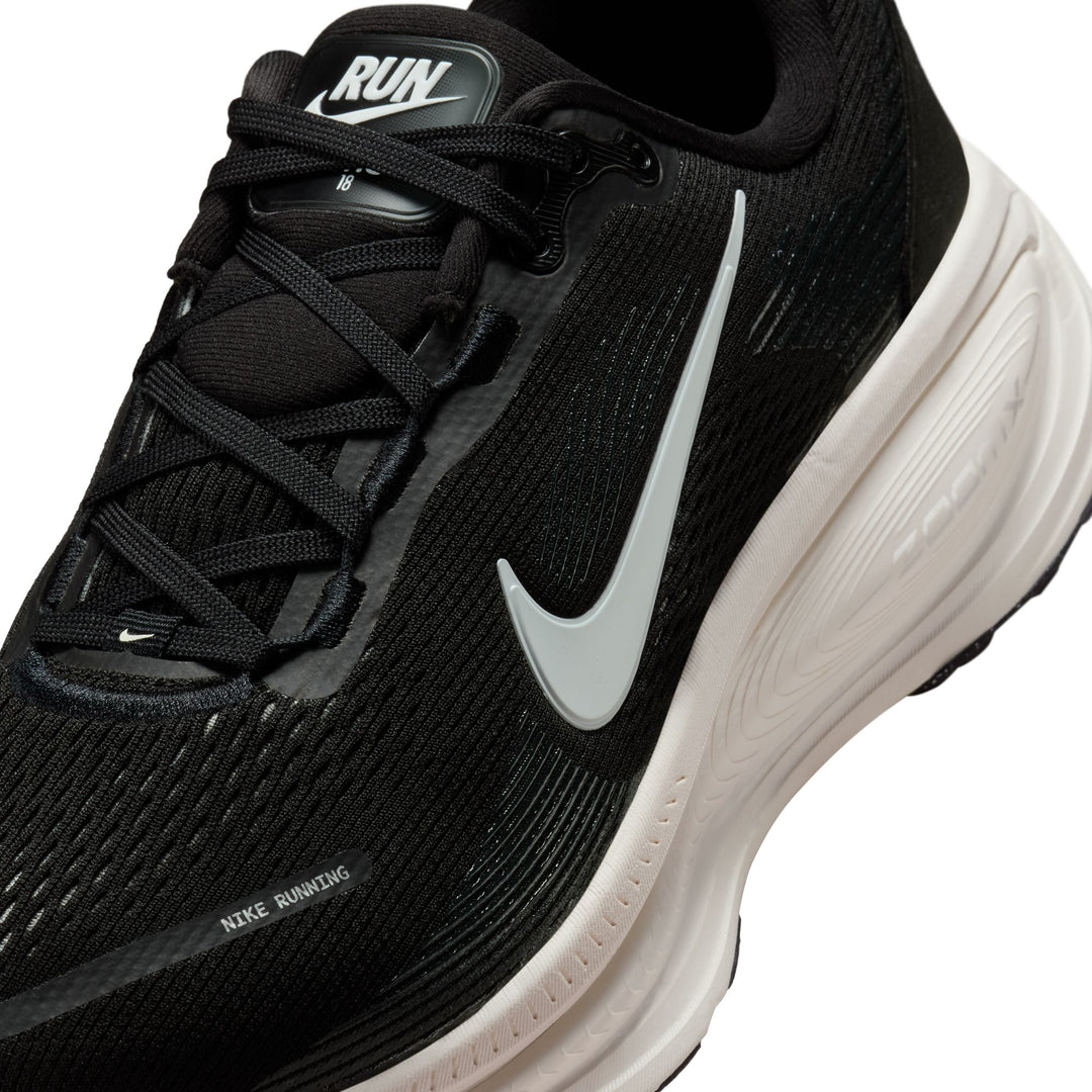 Nike Womens Vomero 18 Wide - D Width - Black/Summit White/Coconut Milk - Neutral - SP25