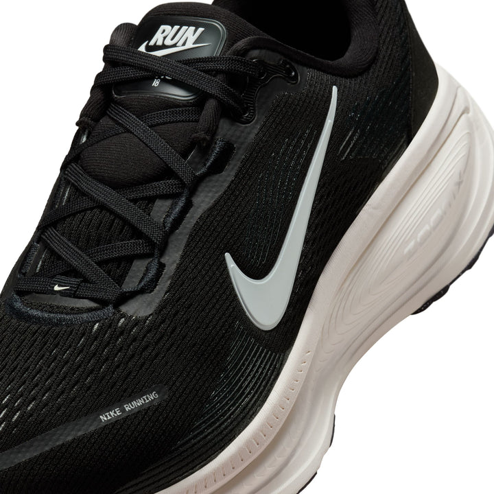 Nike Womens Vomero 18 Wide - D Width - Black/Summit White/Coconut Milk - Neutral - SP25