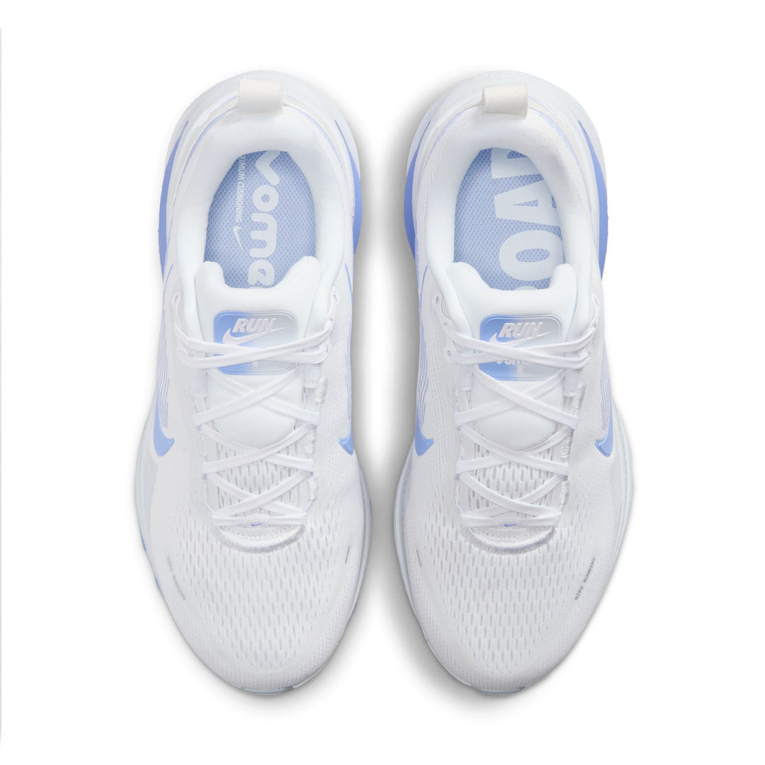 Nike Womens Vomero 18 Wide - D Width - White/Royal Pulse/Football Grey - Neutral - FA25