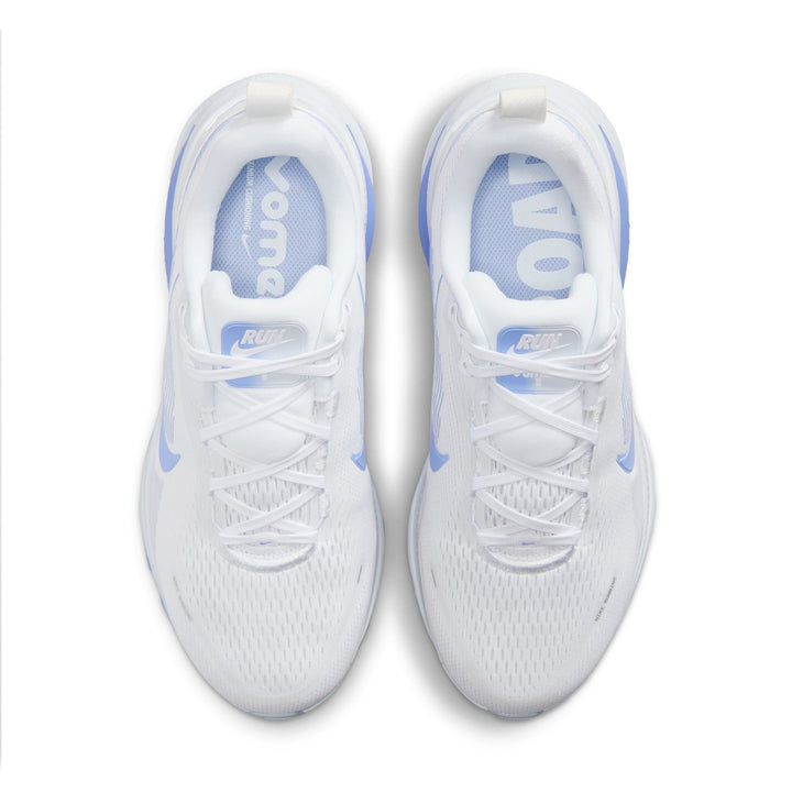 Nike Womens Vomero 18 Wide - D Width - White/Royal Pulse/Football Grey - Neutral - FA25