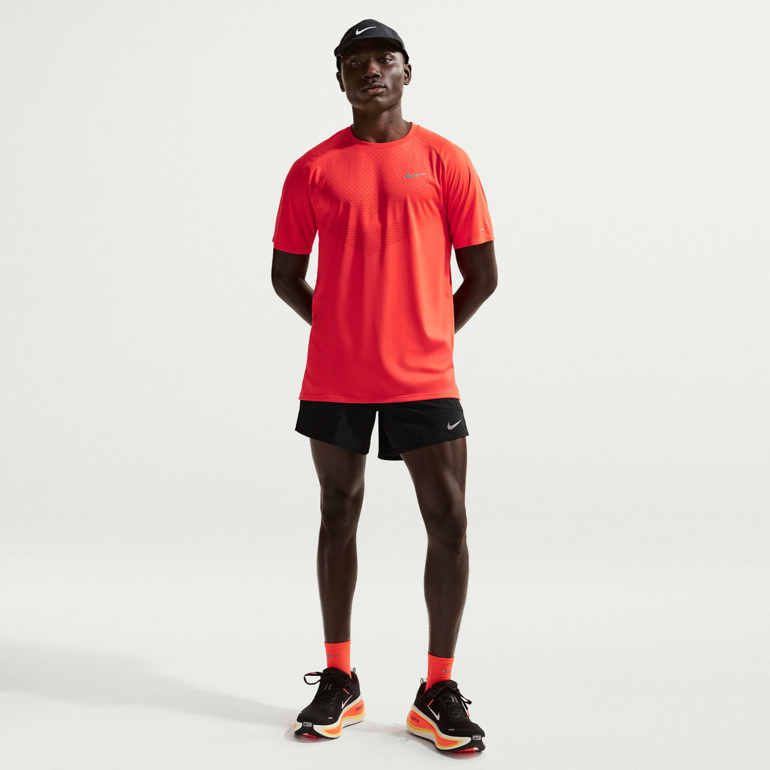 Short Nike Dri-FIT 5" pour hommes - Noir/Argent réfléchissant - HO25