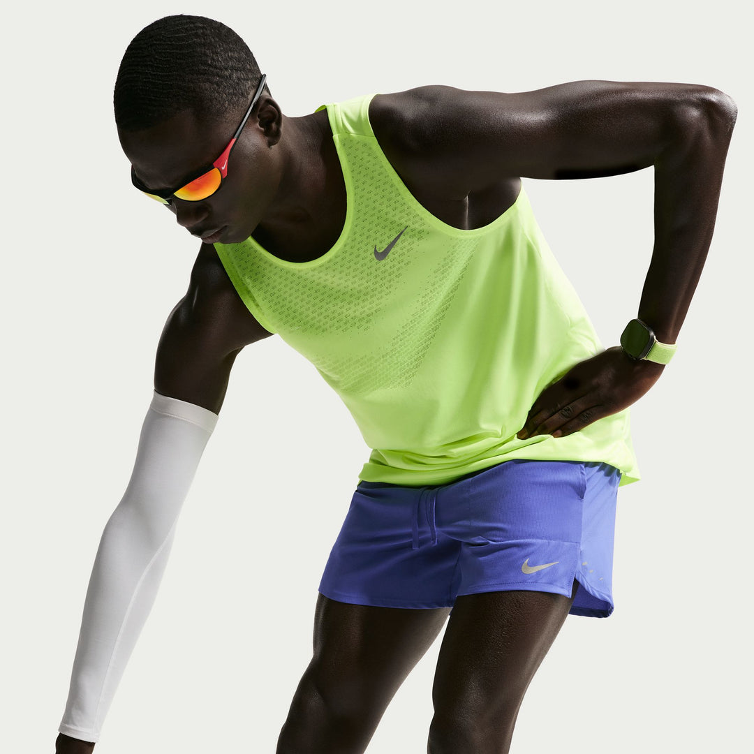 Nike Herren Dri-FIT 5" Brief-Lined Stride Short - Lapis/Reflektierendes Silber