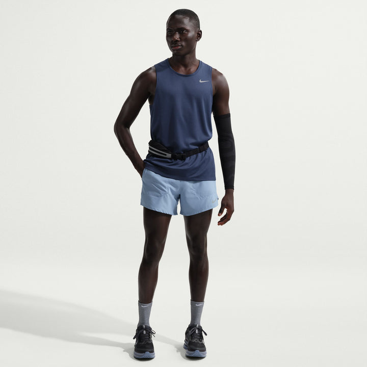 Nike Mens Dri-FIT 5" Brief-Lined Stride Short - Work Blue/Reflective Silver - SP26