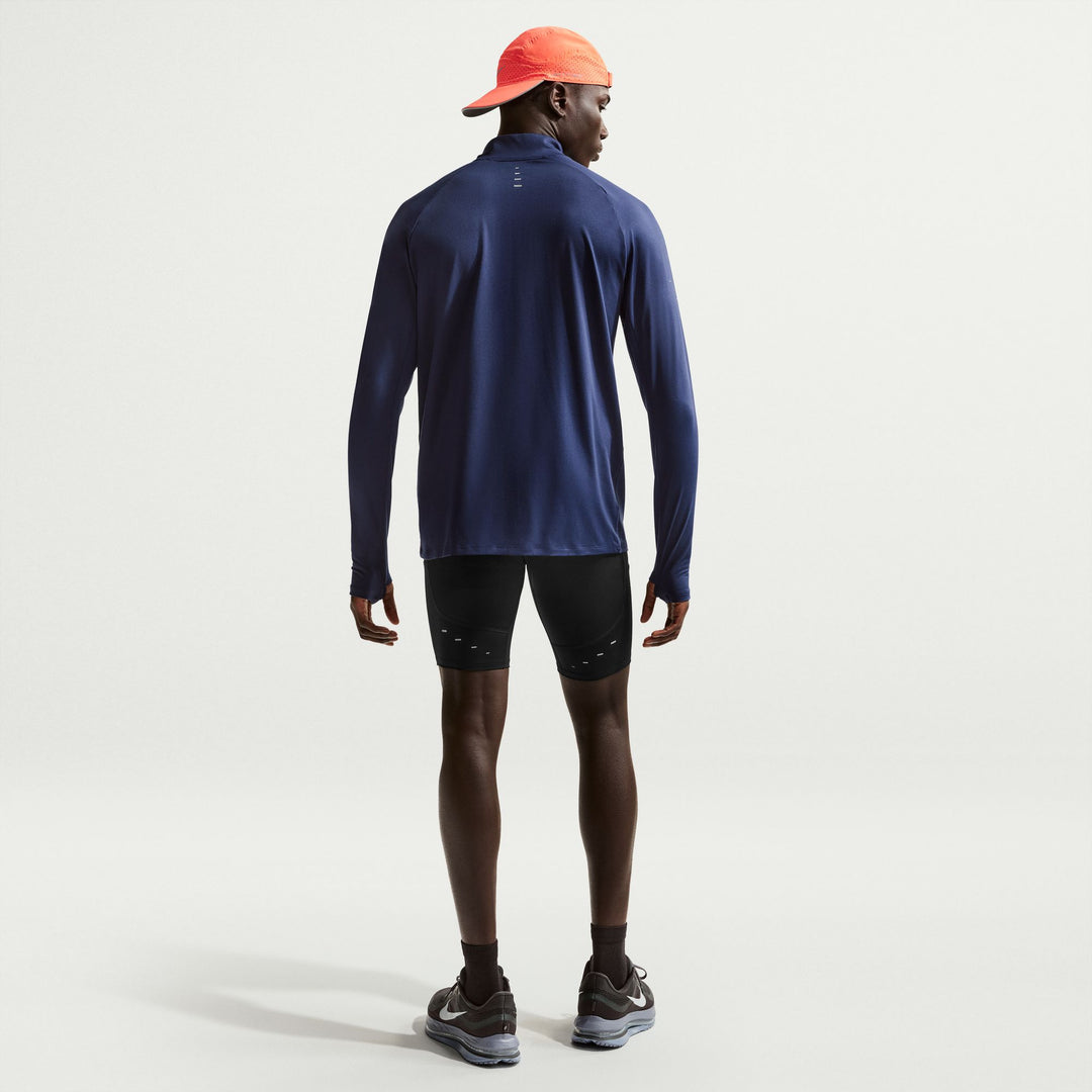 Nike Mens Dri-FIT 1/2 Length Stride Tights - Black/Reflective Silver