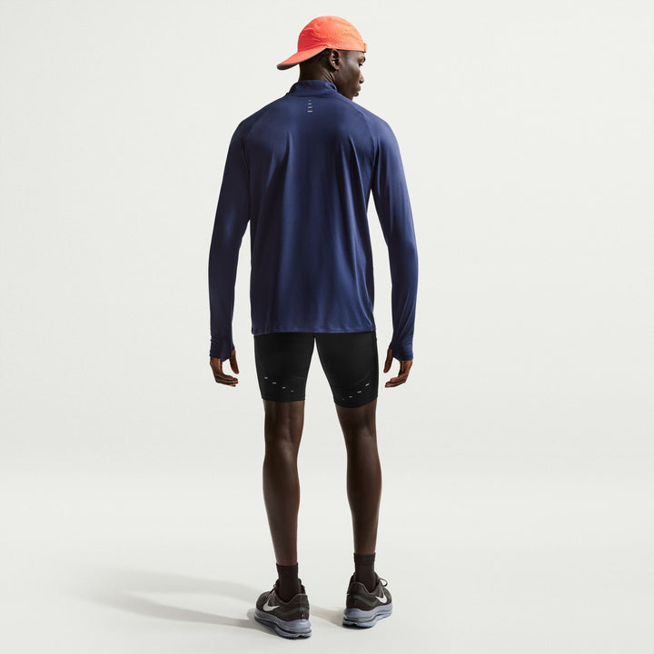 Nike Mens Dri-FIT 1/2 Length Stride Tights - Black/Reflective Silver