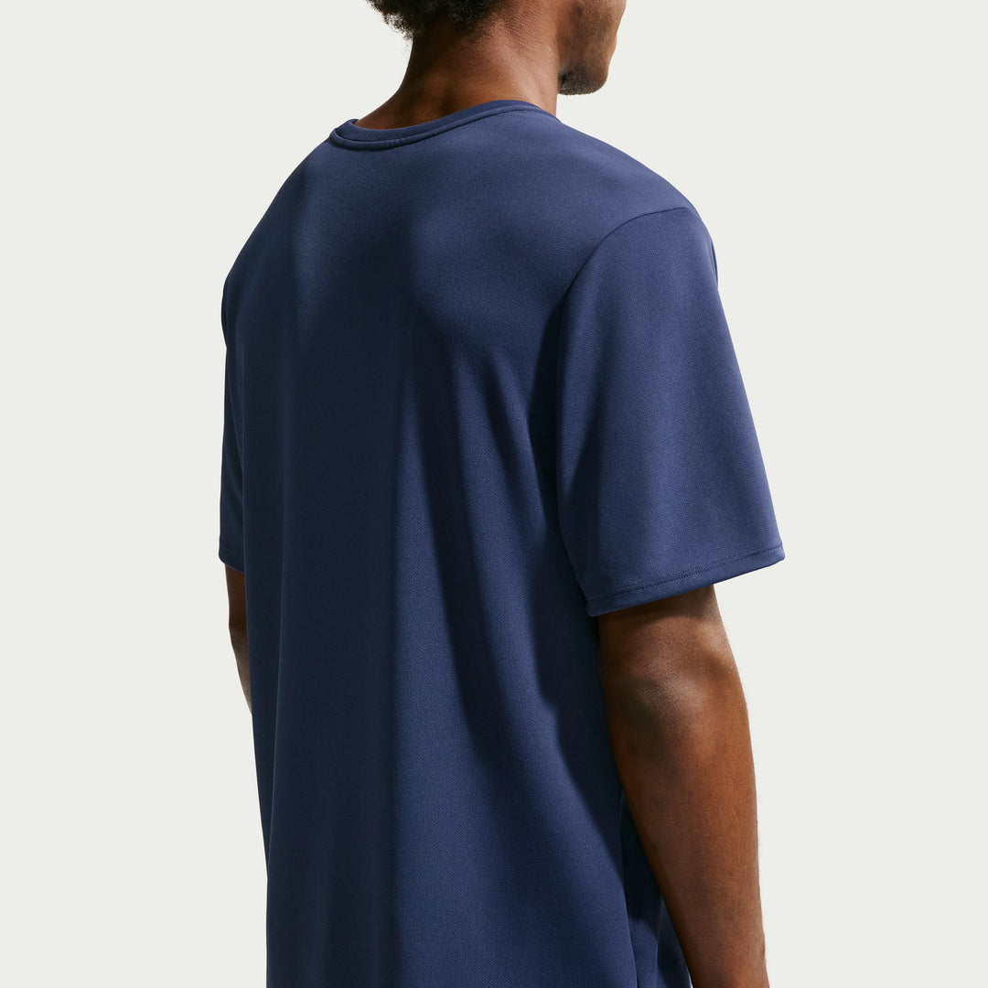 Nike Mens Dri-FIT Miler Tee - Midnight Navy/Reflective Silver - SU26