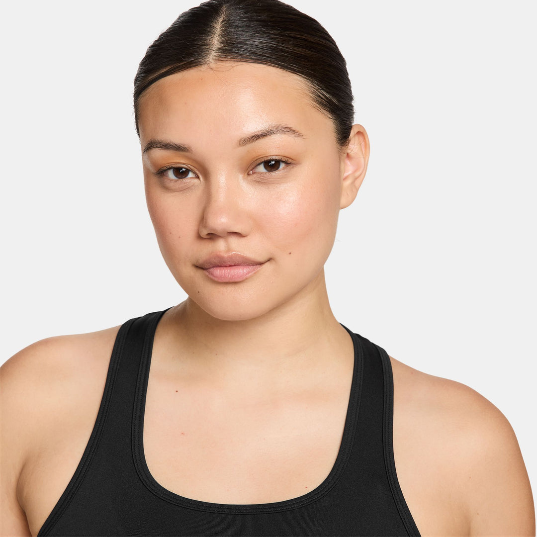 Nike Womens Dri-FIT ADV Running Tank Top - Black/Reflective Silver/White - HO25