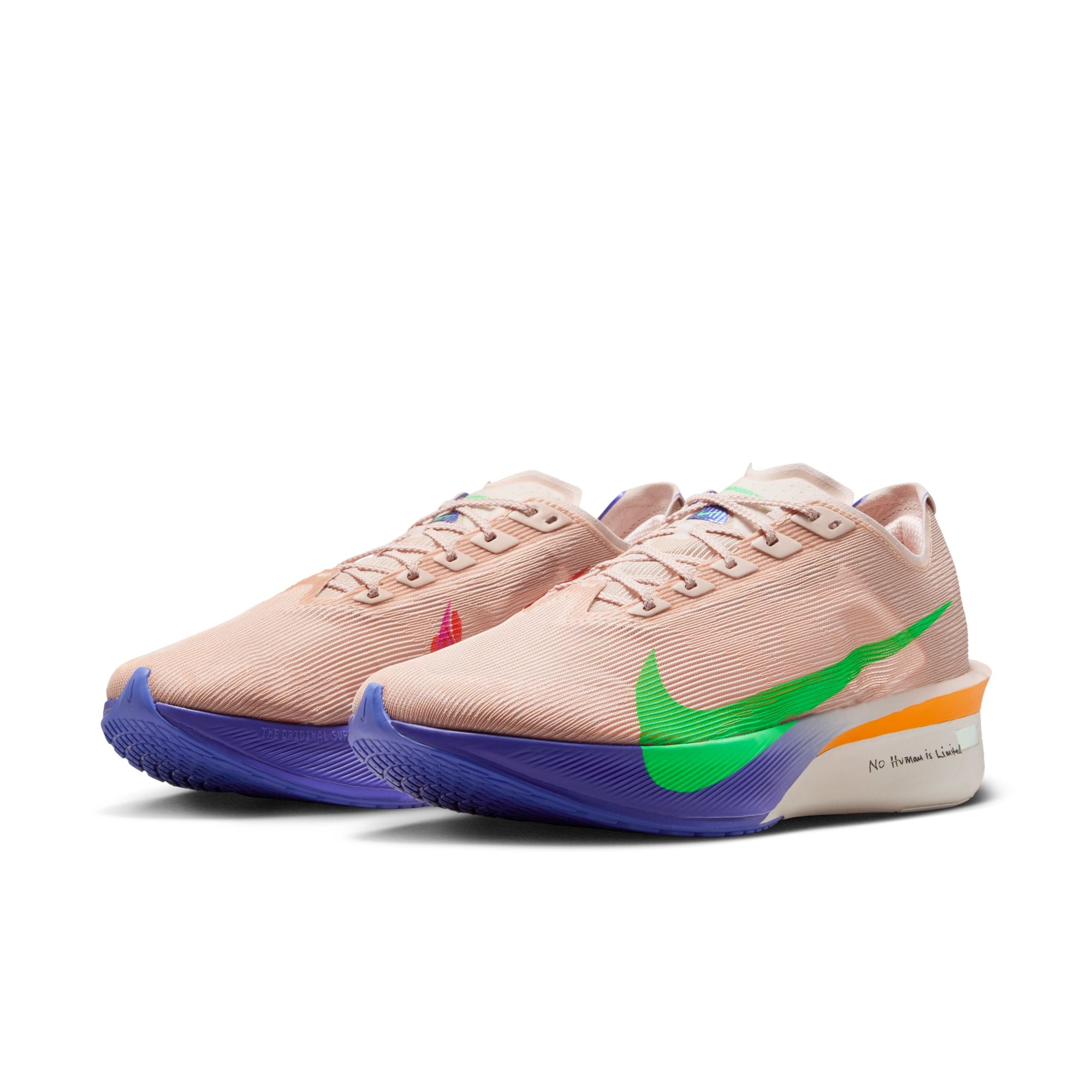 Nike Mens Vaporfly 4 Next% EK - Slit Red/Green Shock/Fire Pink