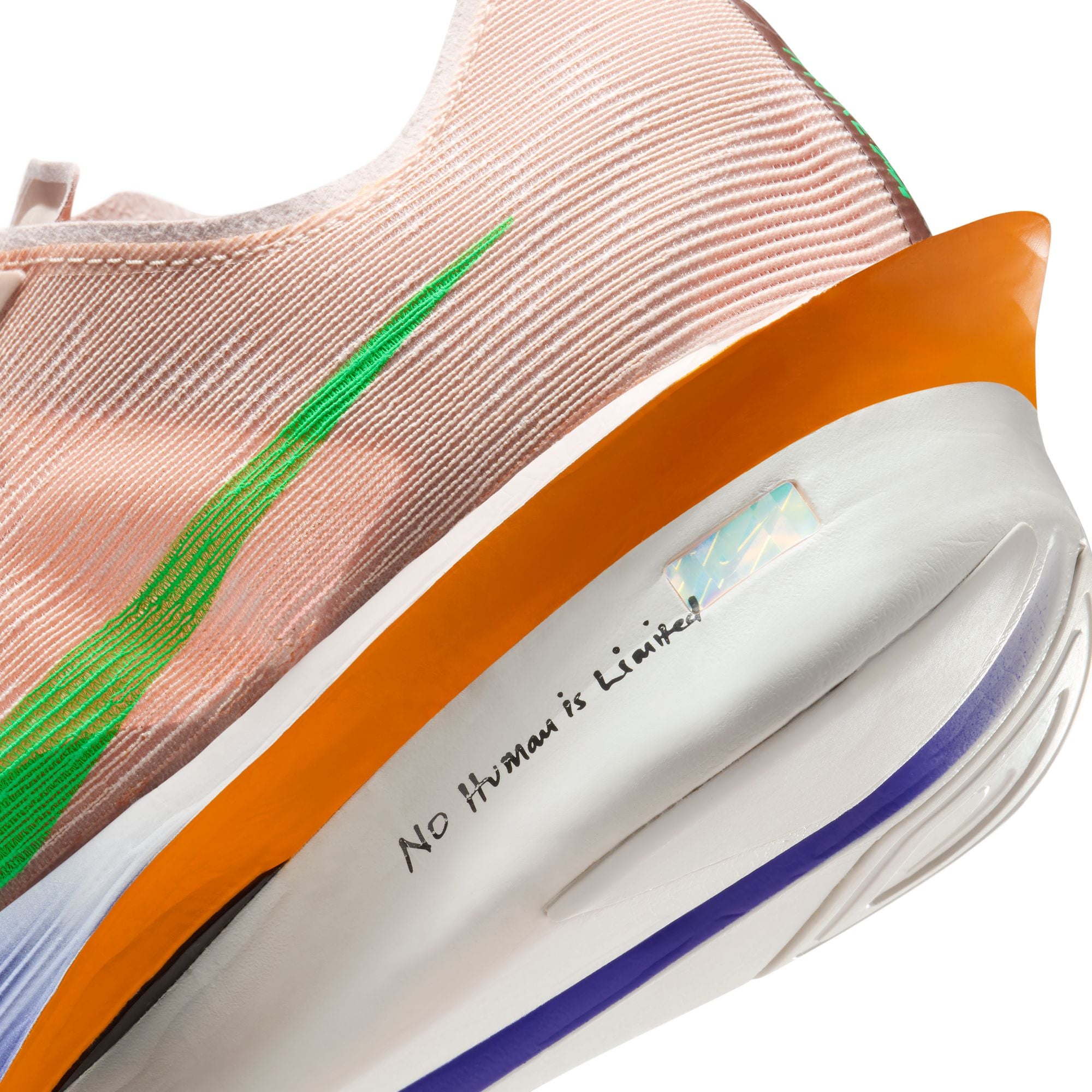 Nike Mens Vaporfly 4 Next% EK - Slit Red/Green Shock/Fire Pink