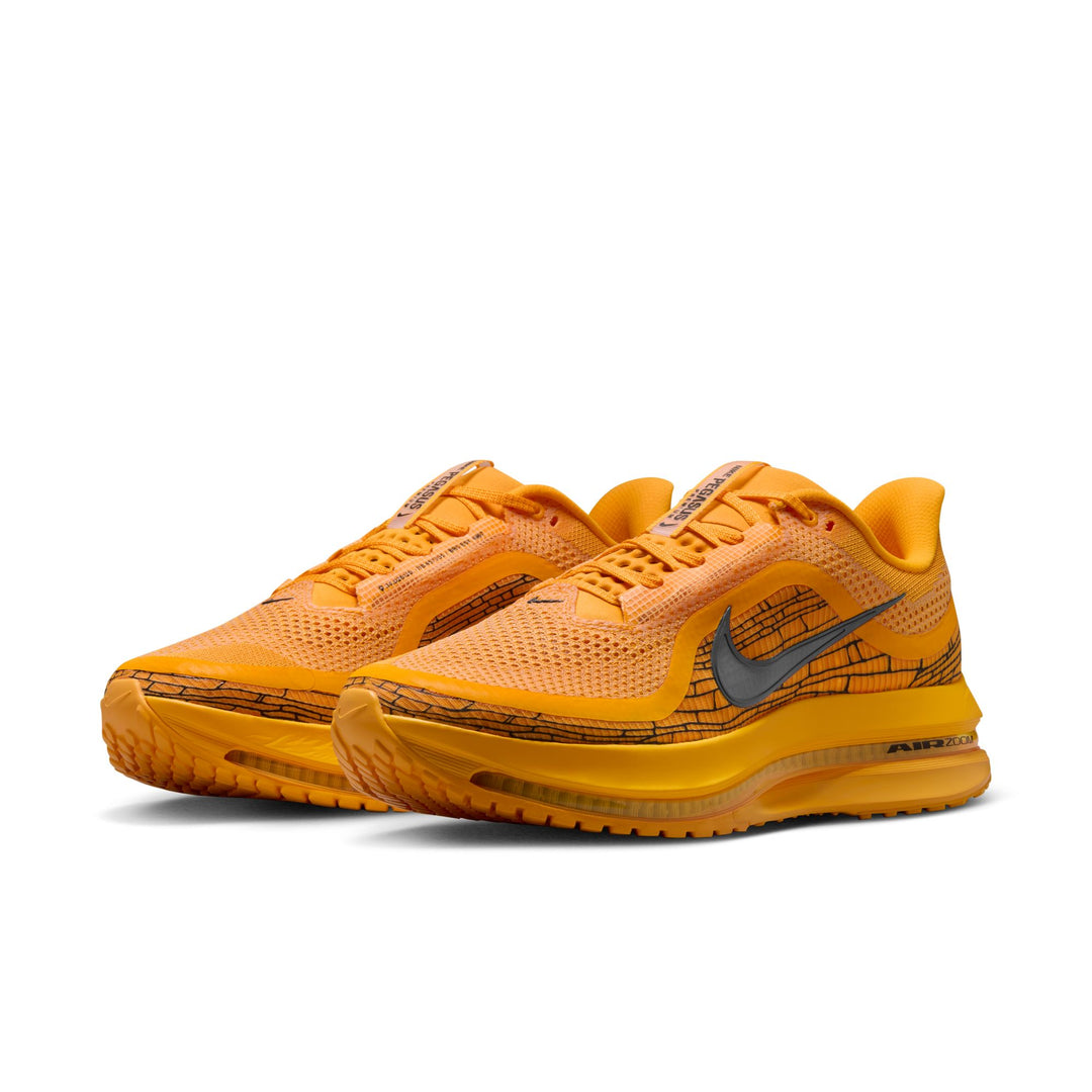 Nike Mens Pegasus Premium LV8 - University Gold/Black/Laser Orange - Neutral - AW25