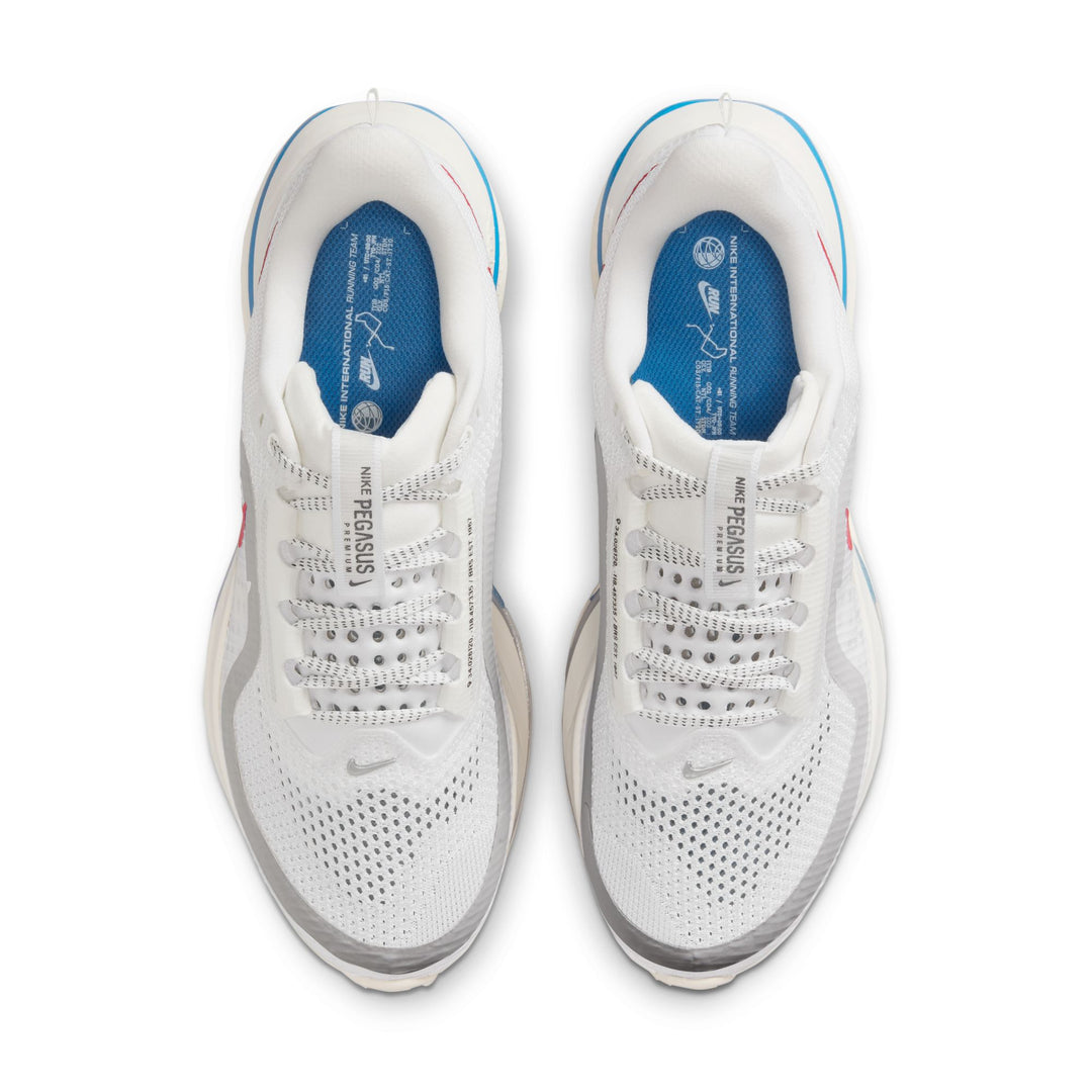 Nike Womens Pegasus Premium - White/White/Sail/Black - Neutral - FA25