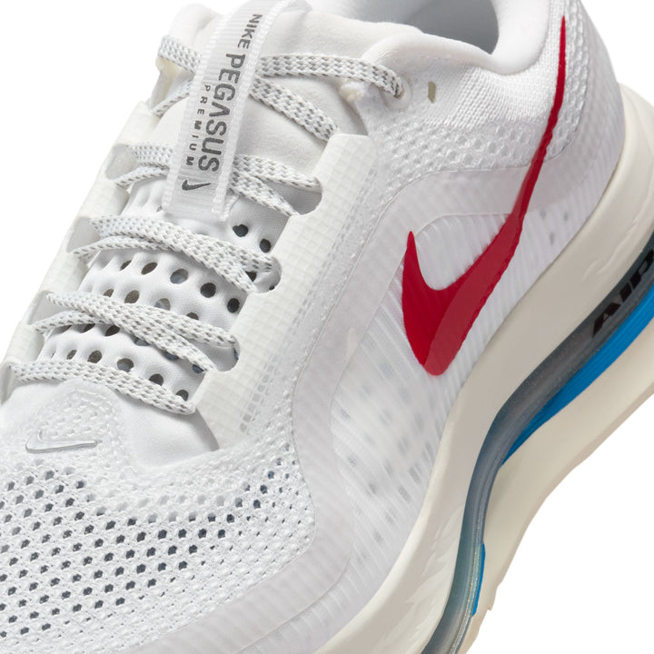 Nike Womens Pegasus Premium - White/White/Sail/Black - Neutral - FA25