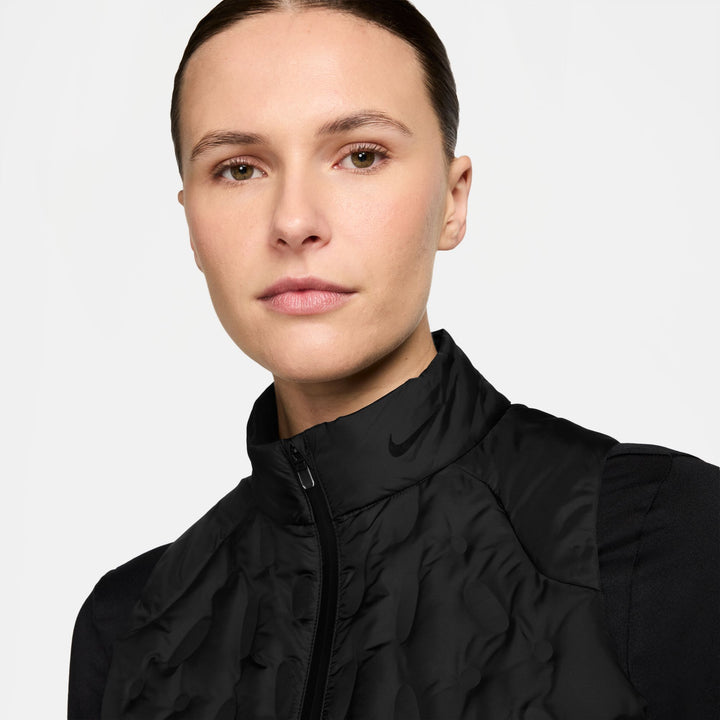 Nike AeroLoft Womens Therma-FIT ADV Repel Running Vest - Black/Refblack - HO26