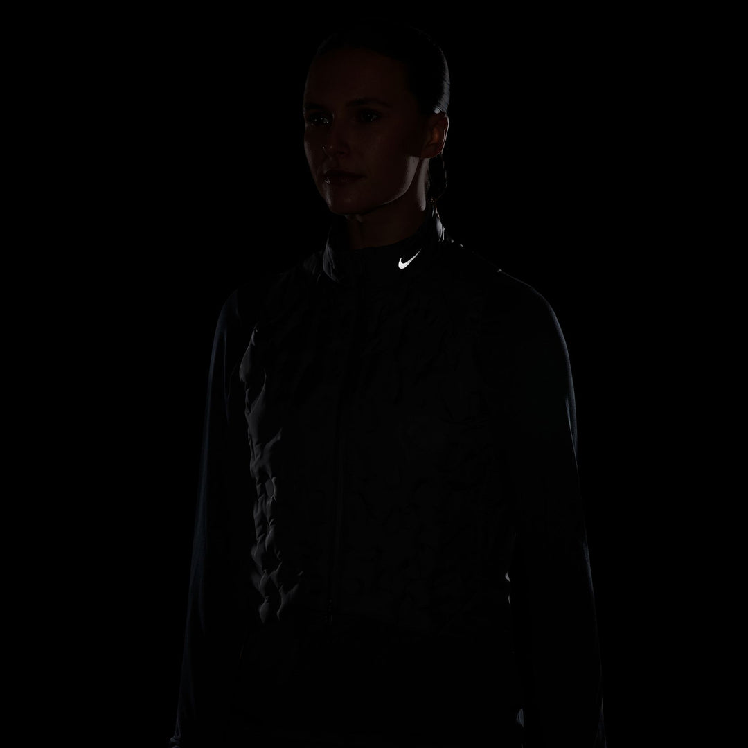 Nike AeroLoft Womens Therma-FIT ADV Repel Running Vest - Black/Refblack - HO26