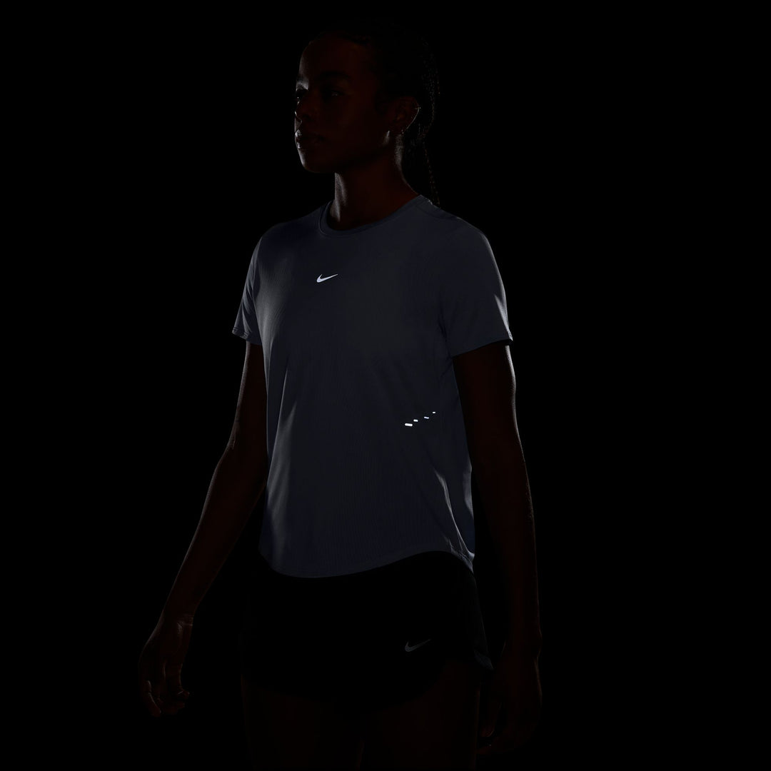 Nike Womens Swift Aero-FIT Running Tee - Aluminium/Pure Platinum/Reflective Silver - SU26