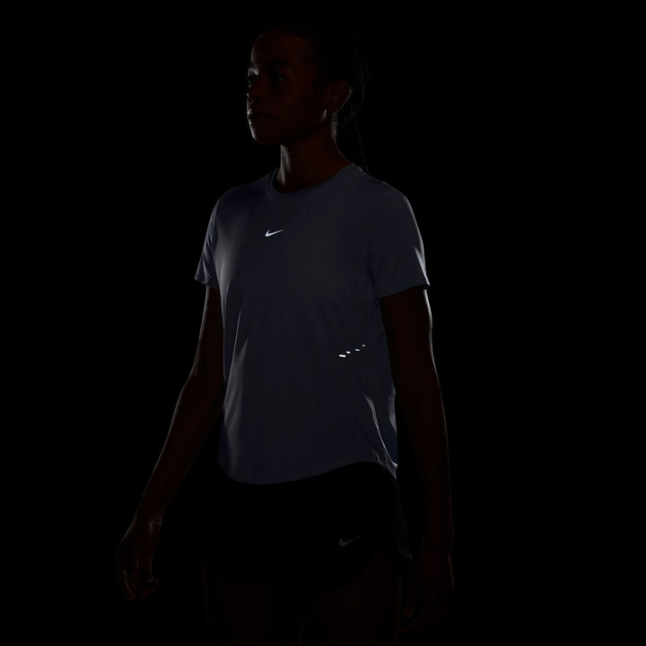 Nike Womens Swift Aero-FIT Running Tee - Aluminium/Pure Platinum/Reflective Silver - SU26