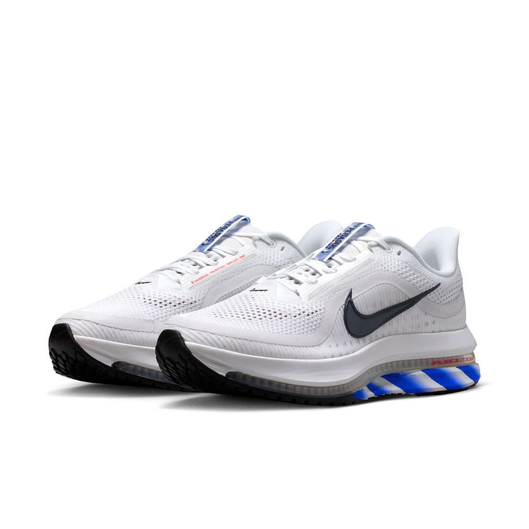 Nike Mens Pegasus Premium - White/Black/Racer Blue - Neutral - SU26