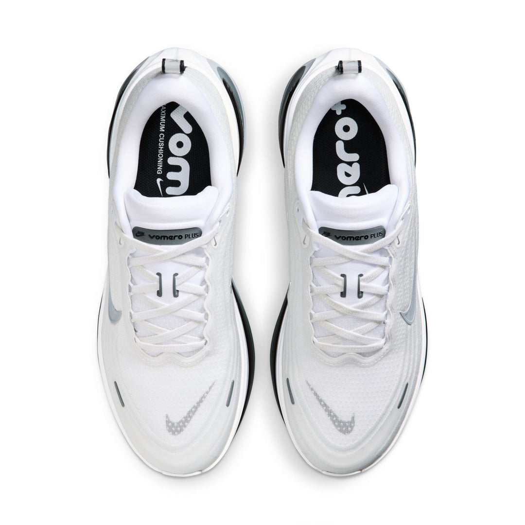 Nike Mens Vomero Plus - White/Metallic Silver/Black/Cool Grey - Neutral - SU26