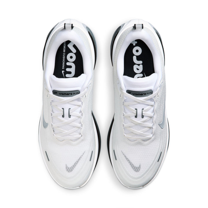 Nike Mens Vomero Plus - White/Metallic Silver/Black/Cool Grey - Neutral - SU26