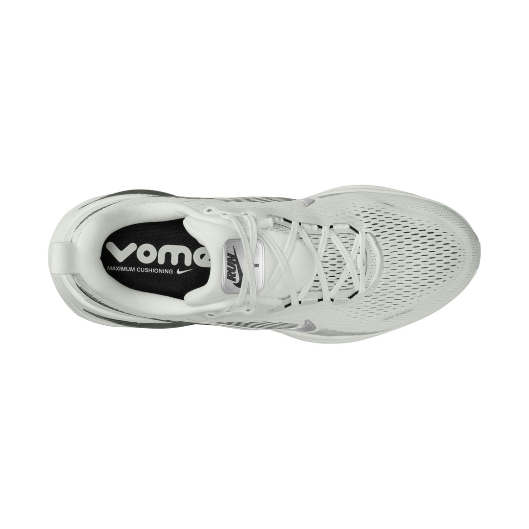 Nike Mens Vomero 18 - Summit White/Metallic Silver/Black - Neutral - SU26