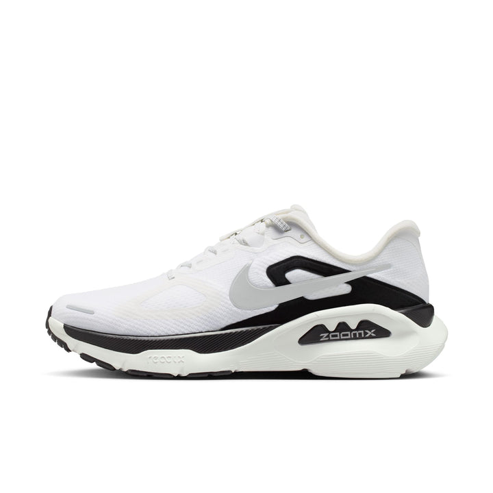 Nike Mens Structure Plus - Summit White/Metallic Silver/Black - Stability - SU26