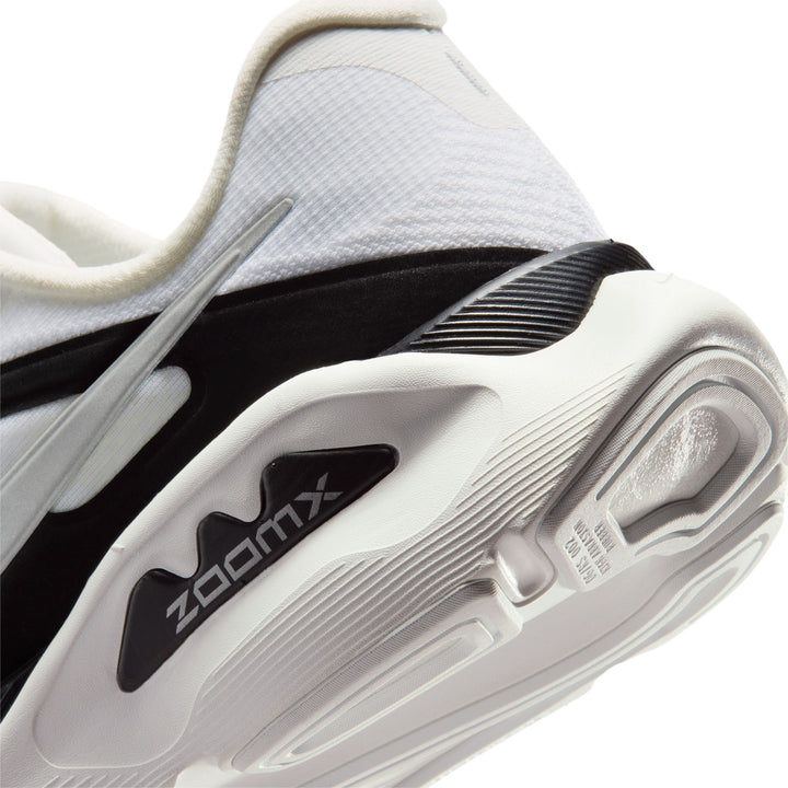 Nike Mens Structure Plus - Summit White/Metallic Silver/Black - Stability - SU26
