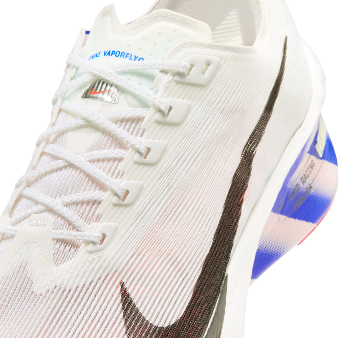 Nike Mens Vaporfly 4 Next% - White/Black/Racer Blue/Silt Red - Neutral - SU26