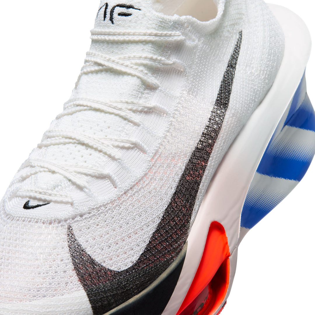 Nike Mens Alphafly 3 - White/Black Platinum Violet/Silt Red - Neutral - SU26