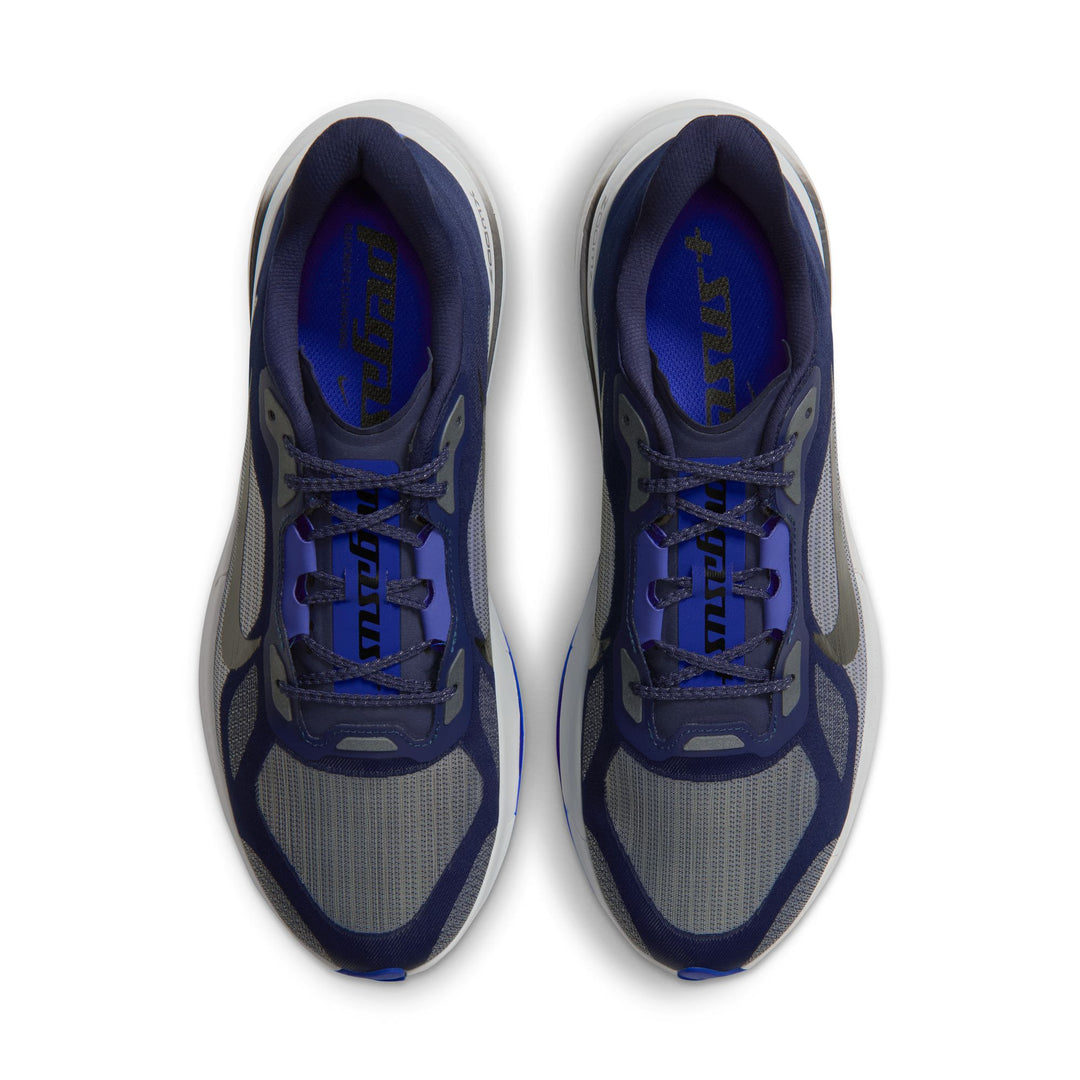 Nike Mens Pegasus Plus 2 - Midnight Navy/Black/Racer Blue/Grey Mist - Neutral - HO26