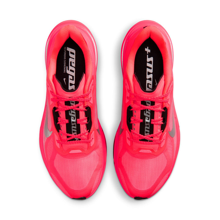 Nike Mens Pegasus Plus 2 - Flash Crimson/Metallic Silver/Black - Neutral - FA26