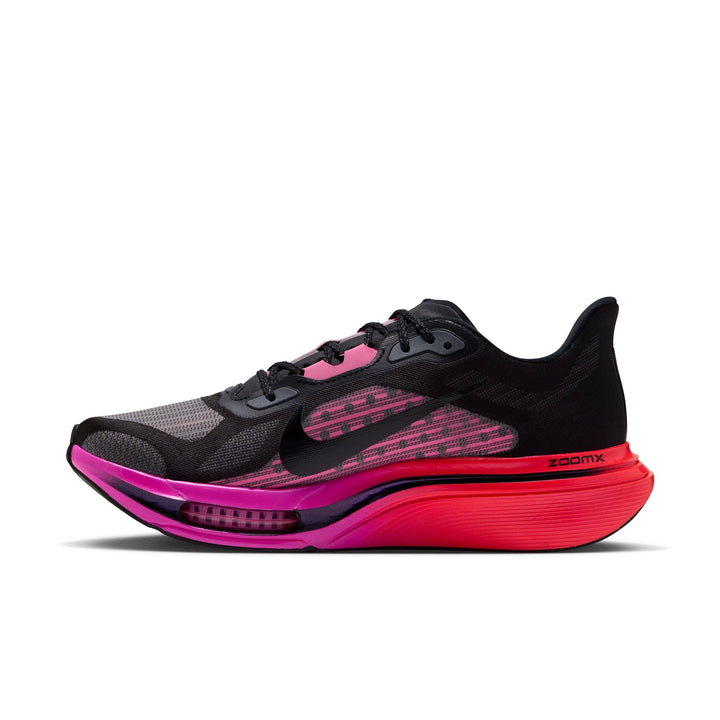 Nike Womens Pegasus Plus 2 - Black/Black/Hyper Pink/Laser Crimson - Neutral - HO26