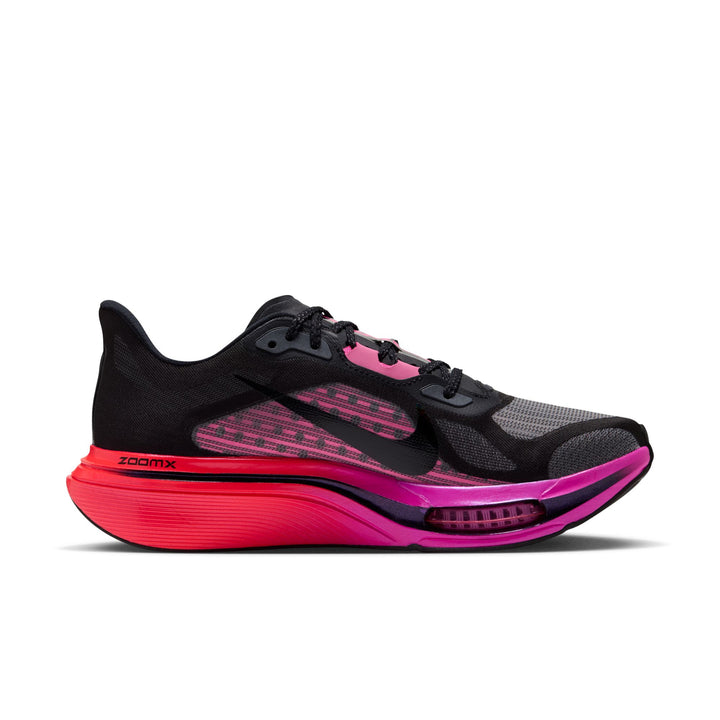 Nike Womens Pegasus Plus 2 - Black/Black/Hyper Pink/Laser Crimson - Neutral - HO26