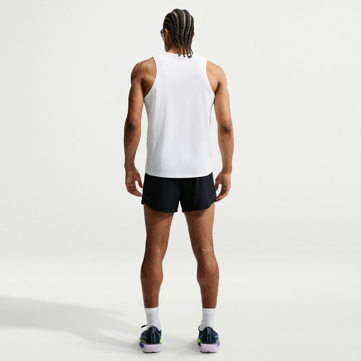 Nike Mens Aero-FIT 5" Brief-Lined Stride Short - Black/Reflective Silver