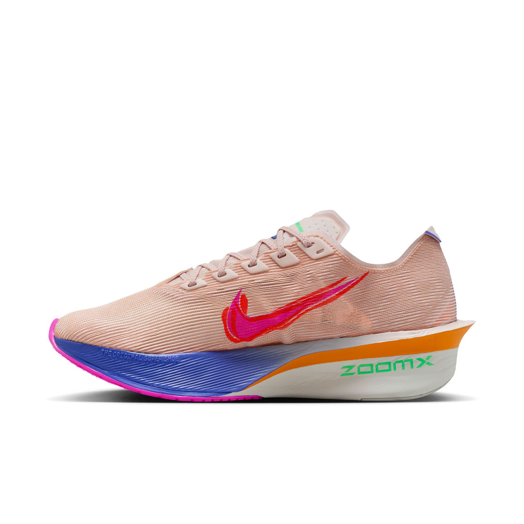 Nike Womens Vaporfly 4 Next% "Eliud Kipchoge" - Silt Red/Green Shock/Fire Pink - Neutral - HO25