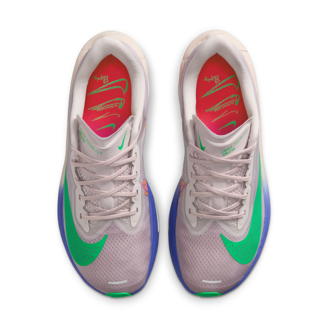Nike Womens Zoom Fly 6 "Eliud Kipchoge" - Silt Red/Green Shock/Persian Violet - Neutral - HO25