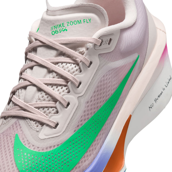 Nike Womens Zoom Fly 6 "Eliud Kipchoge" - Silt Red/Green Shock/Persian Violet - Neutral - HO25