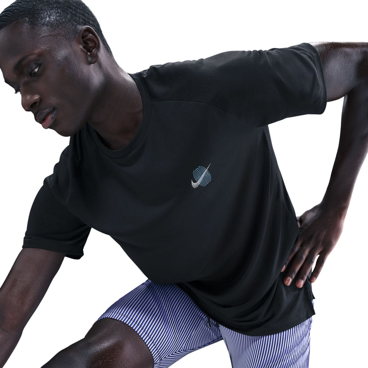 Nike Mens Stride Energy SS Tee - Black - FA25
