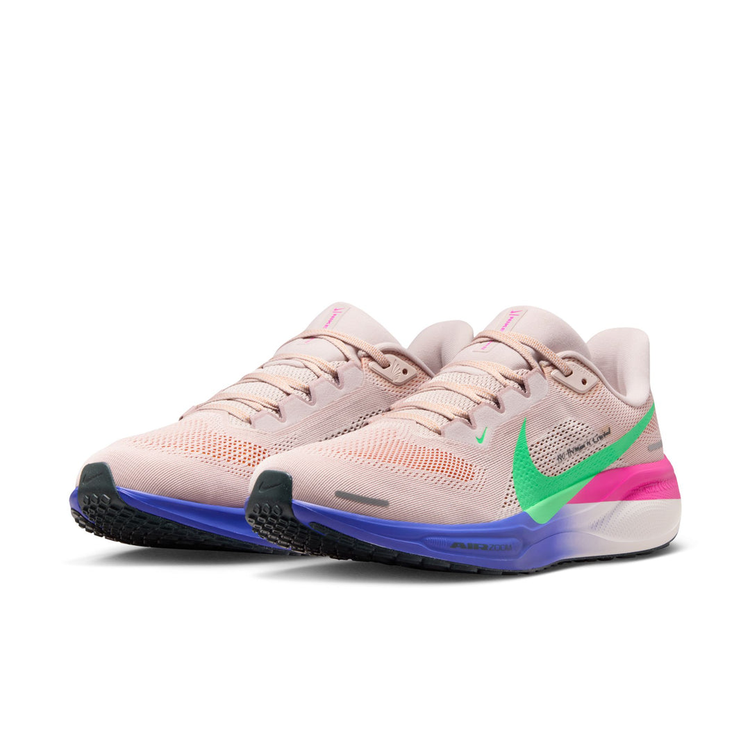 Nike Womens Pegasus 41 "Eliud Kipchoge" - Silt Red/Green Shock/Persian Violet - Neutral - HO25