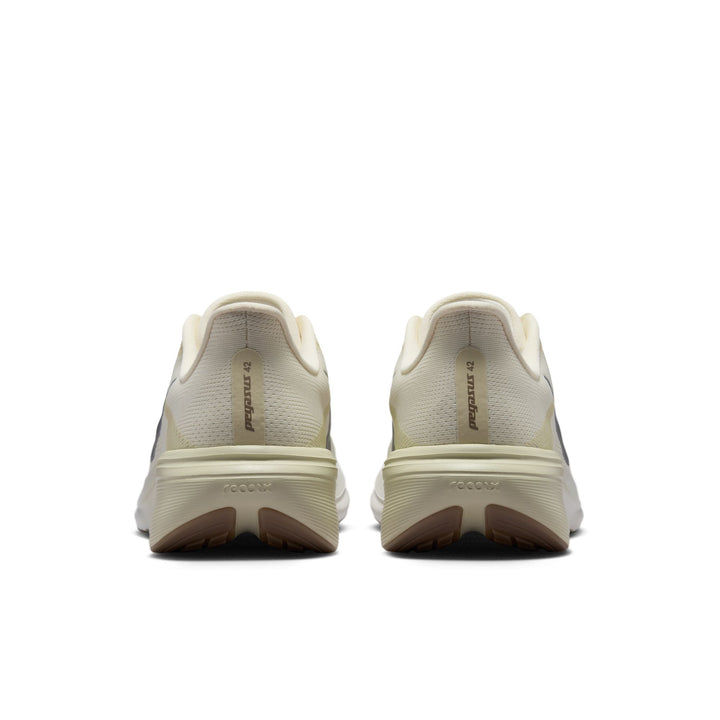 Nike Mens Pegasus 42 - Coconut Milk/Metallic Silver/Light Khaki - Neutral - FA26