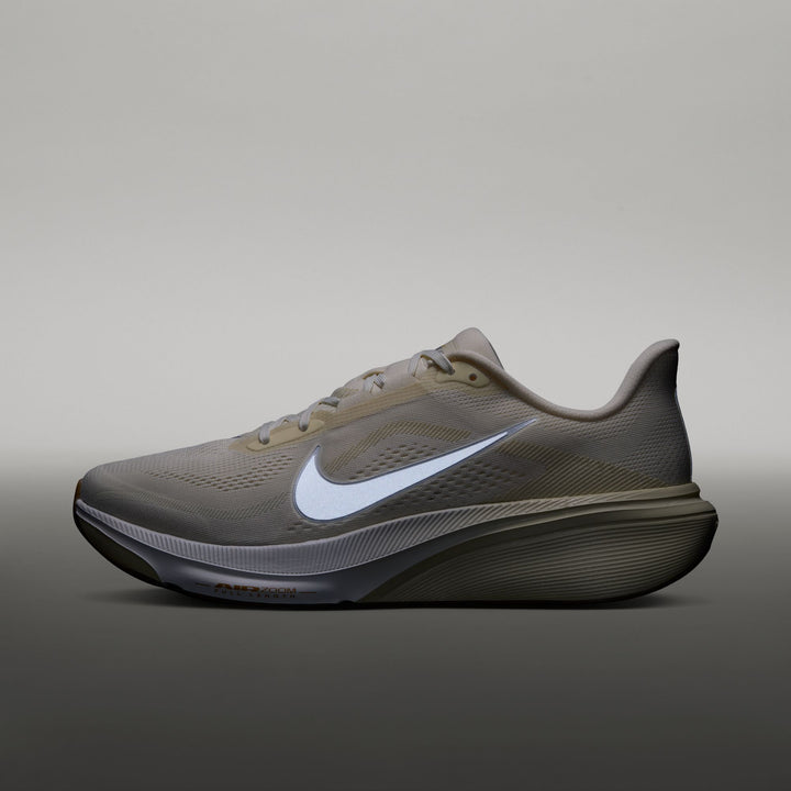 Nike Mens Pegasus 42 - Coconut Milk/Metallic Silver/Light Khaki - Neutral - FA26