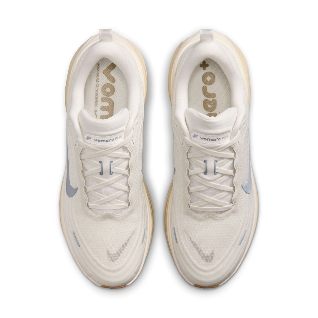 Nike Mens Vomero Plus - Sail/Metallic Silver/Coconut Milk - Neutral - FA26