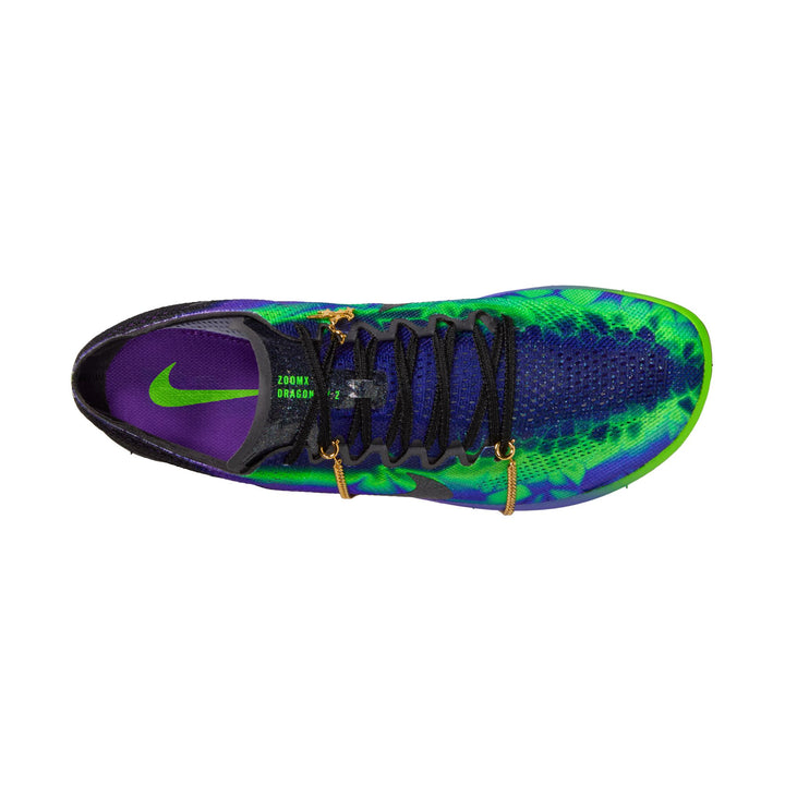 Nike ZoomX Dragonfly 2 Spikes GLAM – Fierce Purple/Schwarz/Electric Green – SP26