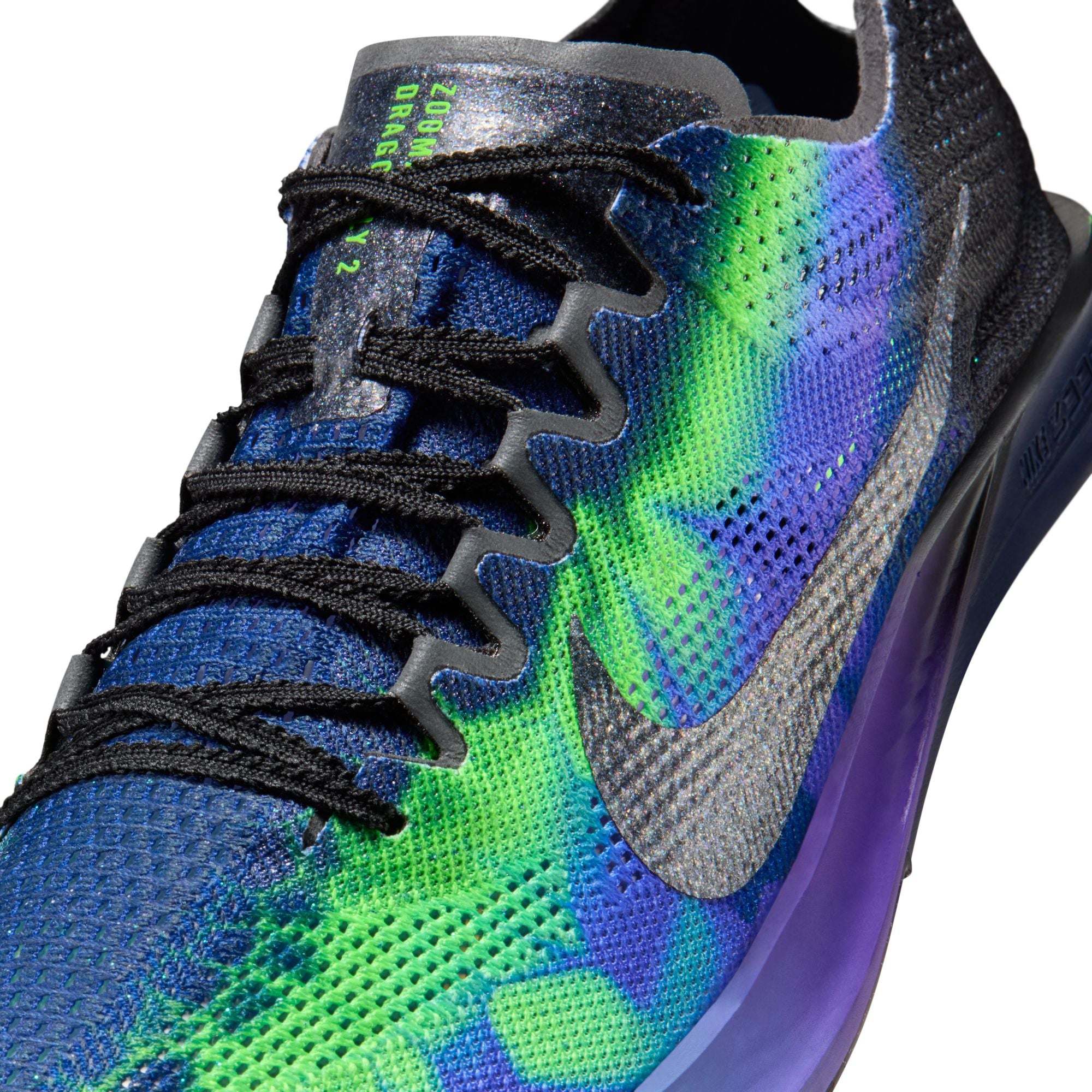 Nike ZoomX Dragonfly 2 Spikes - Fierce Purple/Black/Electric Green