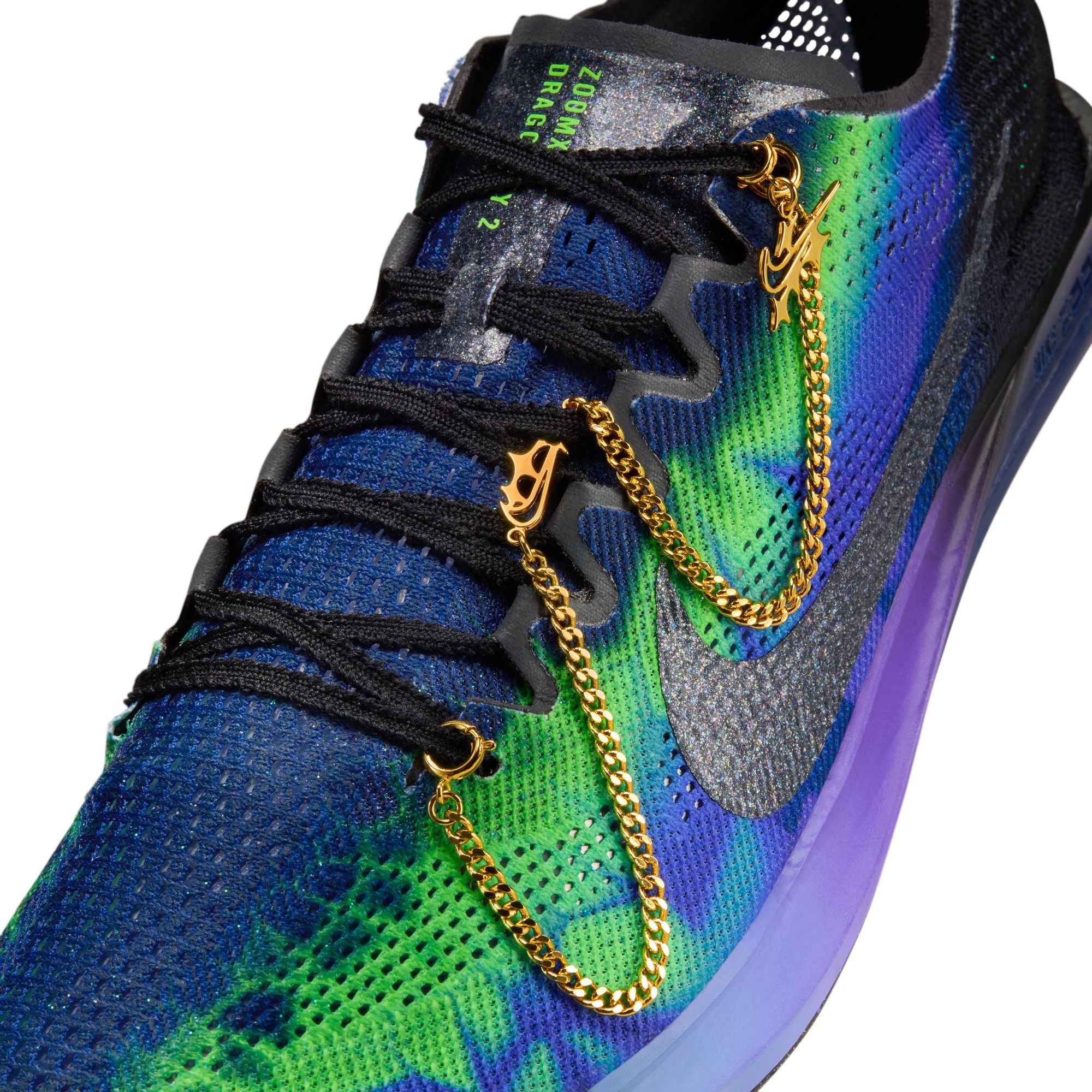 Nike ZoomX Dragonfly 2 Spikes - Fierce Purple/Black/Electric Green