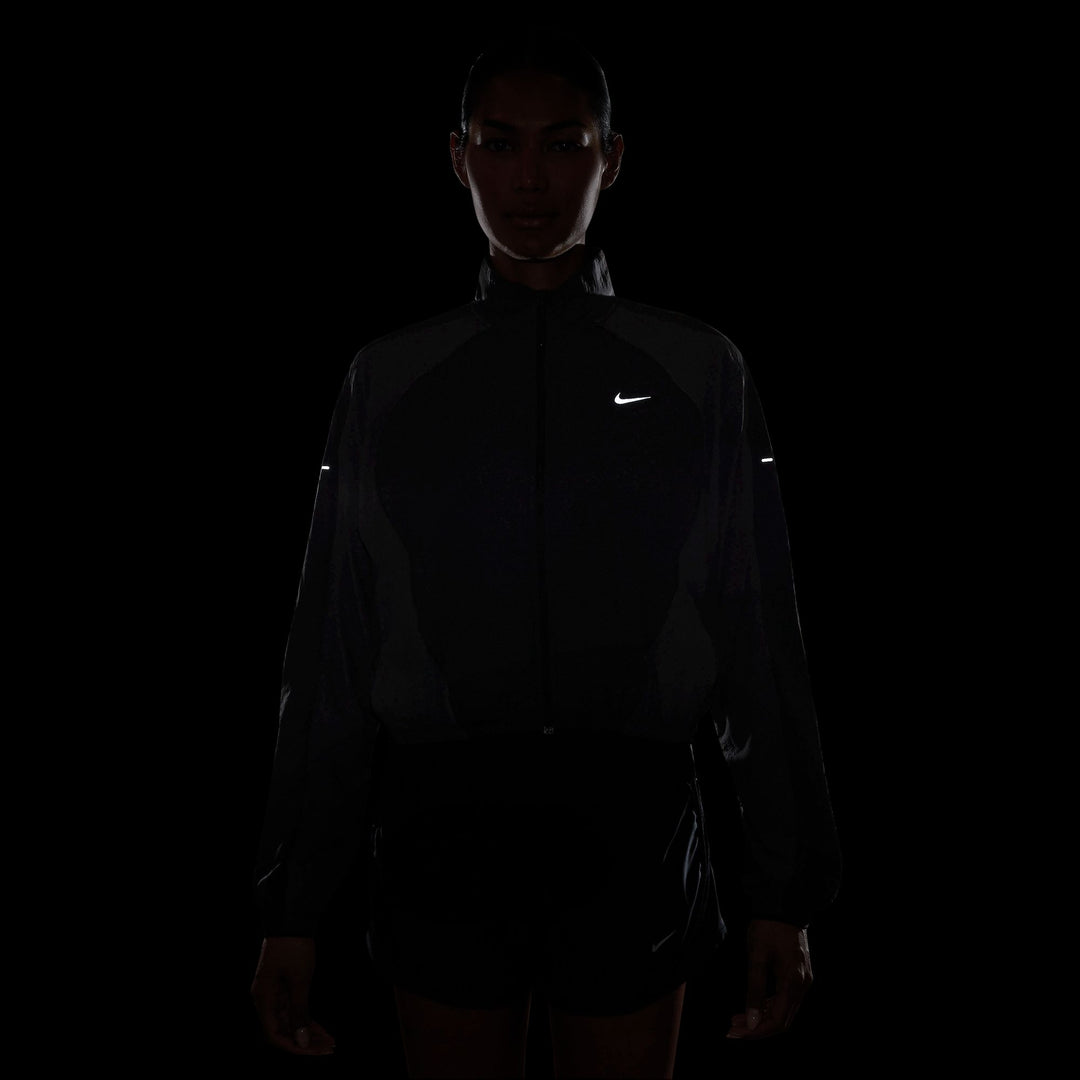 Nike Womens Repel UV Swift Jacket - Black/Iron Grey/Reflective Silver - HO25