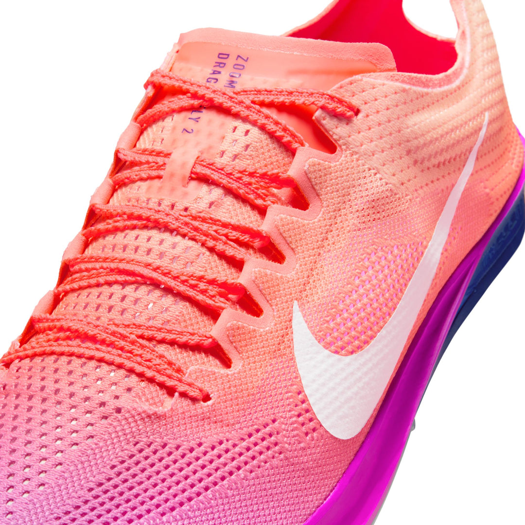 Nike ZoomX Dragonfly 2 RSG Spikes - Mangue brillant/Blanc/Indigo Burst - SP26