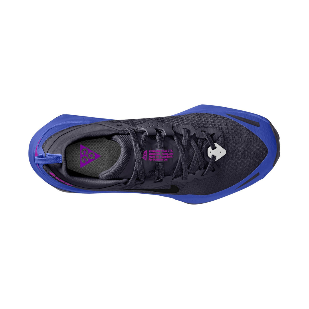 Nike Mens ACG Zegama GTX - Gridiron/Black/Hyper Royal/Vivid Purple - Trail - HO26