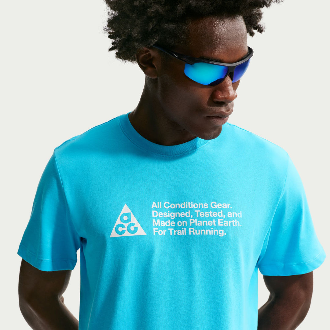 Nike Mens ACG Dri-FIT Trail Runnning Tee - Baltic Blue - SU26
