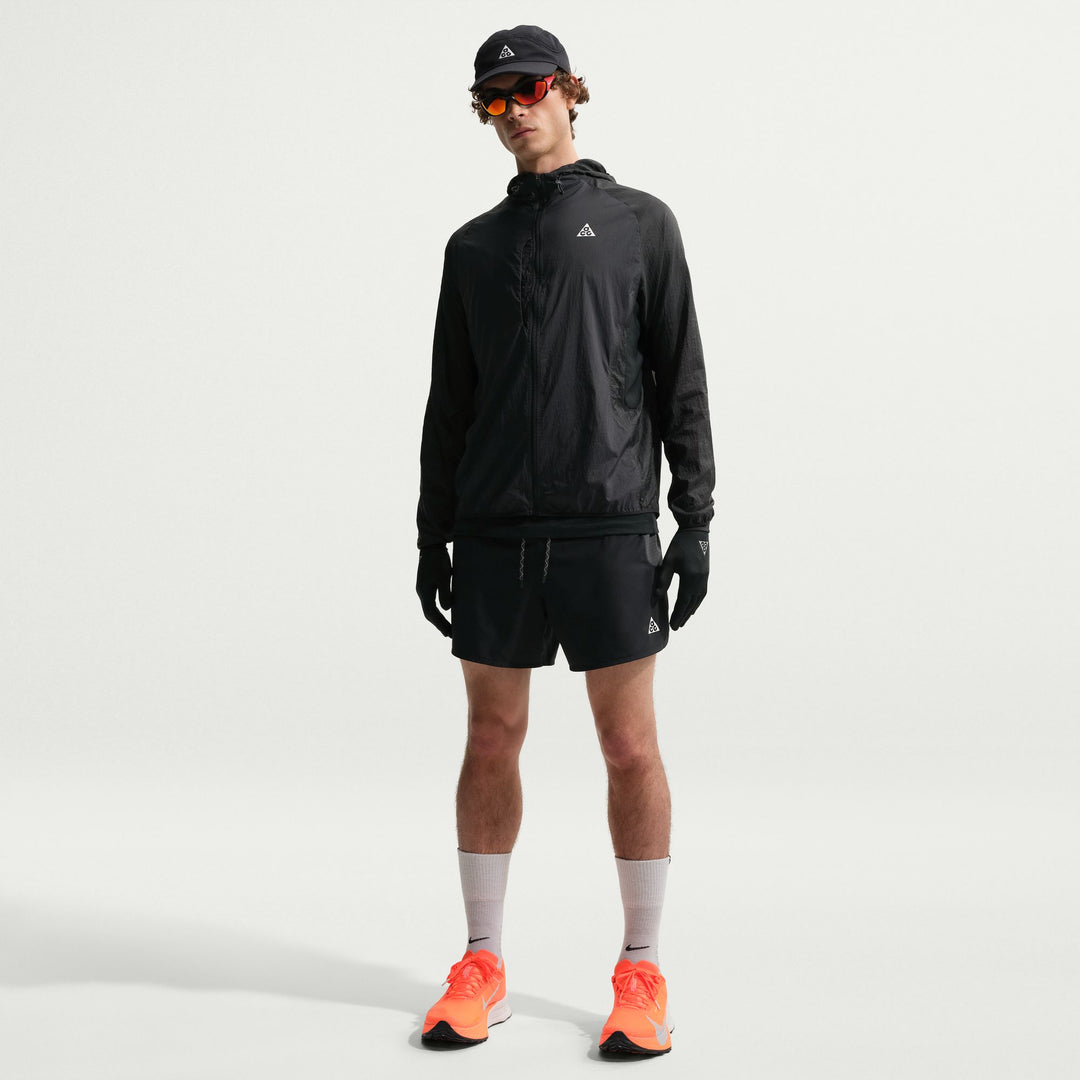 Nike ACG Mens "Second Sunrise" Dri-FIT ADV 5" Brief-Lined Shorts - Black/Anthracite/Summit White