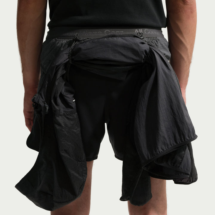 Nike ACG Mens "Second Sunrise" Dri-FIT ADV 5" Brief-Lined Shorts - Black/Anthracite/Summit White